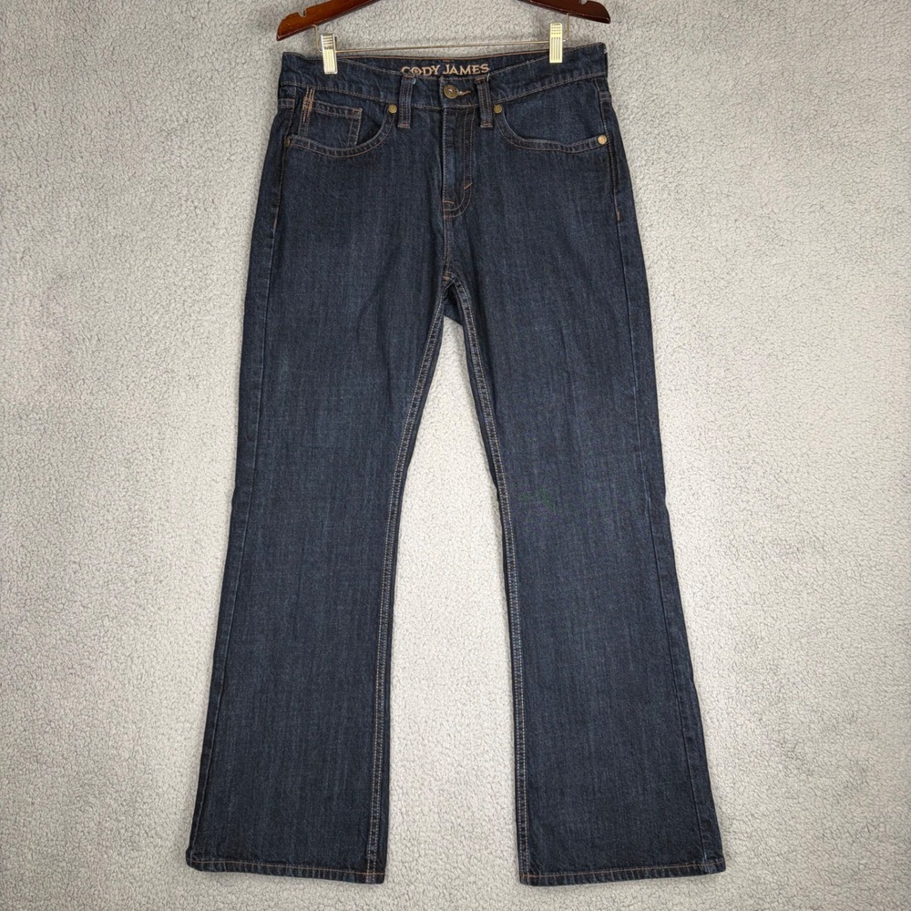 Cody James Jeans Mens 32x32 Dark Straight Leg Western Denim